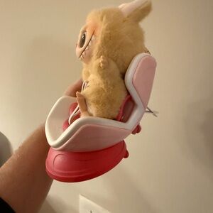 60. PINK LABUBU CAR SEAT - CAR SEAT ONLY NO DOLL - ALL SALES FINAL - NO CANCELS